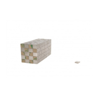Neodymiummagneet met 3M-lijm MPL 10x10x1 N38