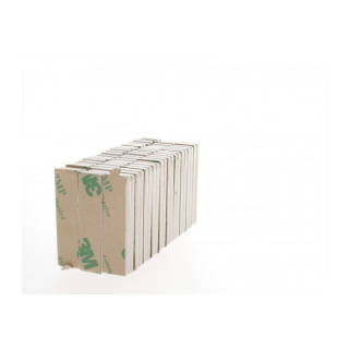 Neodymiummagneet met 3M-lijm MPL 40x10x4 N38
