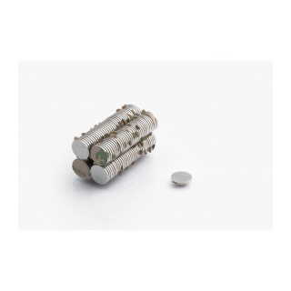Neodymiummagneet met 3M-lijm MW 10x1 N38