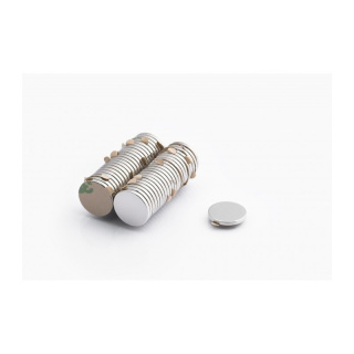 Neodymiummagneet met 3M-lijm MW 17x2 N38