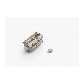 Neodymiummagneet met 3M-lijm MW 8x2 N38