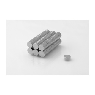 Neodymiummagneet 10 stuks cilindrisch MW 8x3 N38