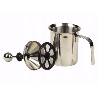 Stalen melkschuimer 400ml