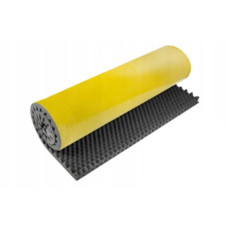 Zelfklevend akoestisch geluiddempend schuim WAVE 30mm 200x100cm niet brandbaar