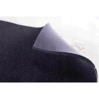 Zelfklevend polyurethaan traagschuim 10mm zacht onbrandbaar 50x37cm