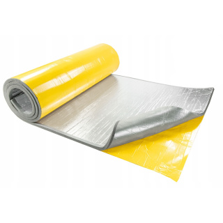 Zelfklevend geluiddempend dempingsschuim 20mm 25x100cm LT20ALU