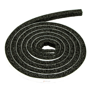Zelfklevende deur rubber 10mm 1x200cm U10s