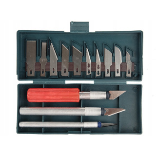 Set modelbouwmessen Scalpel 13 mesjes