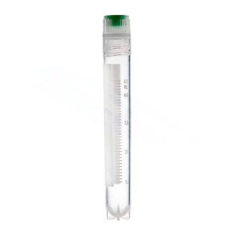 Cryo buisjes 5,0 ml, ronde bodem, vrijstaand, interne schroefdraad, verpakking 25 stuks