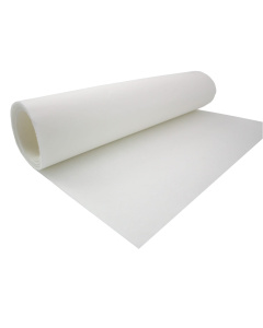 Zelfklevende witte vilt 3mm 50x150cm 400g/m²