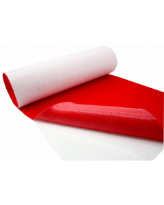 Rode zachte vilt-non-woven textiel met lijm 3 mm 150×50 cm 400 g/m²