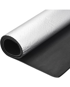 Isolatieschuim waterdicht rubber met aluminium 13mm 25x100cm ISOLMAT M13BH