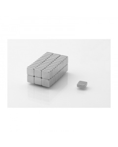 Neodymiummagneet 10 stuks plat MPL 7x7x3 N38