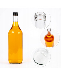 Glazen fles 1000ml 30cm MONOPOL