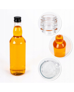 Glazen fles 500ml 24cm MONOPOL