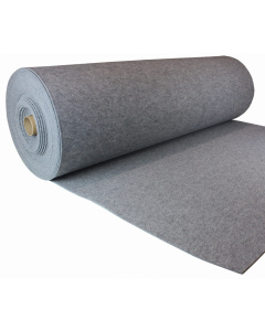Grijze technische vilten stof 5,5 mm 150×50 cm 750 g/m²