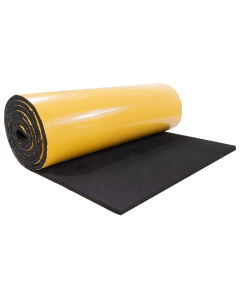 Geluidswerend schuim 10mm 25x100cm zelfklevende absorberende brandwerende mat KO10s
