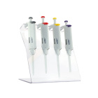 Statief voor automatische pipetten, 4 plaatsen – PMMA (plexiglas), laboratorium
