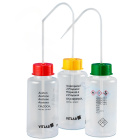 Spuitfles met bedrukking DMF, 500 ml, brede hals GL45 – PE-LD