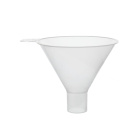 Trechter voor bulkgoederen van PP, diameter 120 mm – 60° helling, voedselveilig (EU 10/2011)
