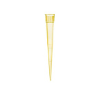 Pipetpunten voor Eppendorf type, 200 µl, geel, korte kraag – 1000 stuks, niet-steriel