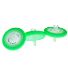 Sprayfilter PES 25 mm, 0,22 µm – PES-membraan, microfiltratie van oplossingen