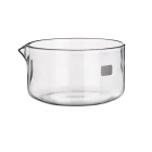 Kryštalizačná miska s výlevkou 2000 ml, 180x90 mm, borosilikátové sklo BORO 3.3