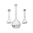 Maatbeker van PMP met sluiting van PP, klasse B – 250 ml, DIN EN ISO 1042