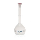 Maatbeker uit PP met glazen stop 24/29, klasse B – 1000 ml, ISO 384