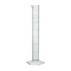 Hoge maatcilinder van PP met schenktuit, klasse B – 500 ml