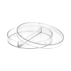 Petriho misky plastové PS 90 x 14 mm dvojkomorové vetrané, sterilné, 25 ks