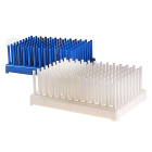 Buisstandaard type Egel, wit, diameter 10–13 mm – PP, autoclaafbaar