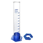 Maatcilinder glas, 500 ml, klasse B, basis van PP – DIN/ISO 4788