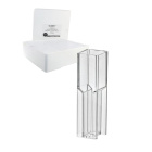 PS-buis 1,5 ml SEMI-MICRO, vierkante opening, optisch polystyreen, verpakking van 100 stuks