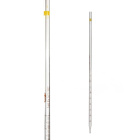 Mehrdimensionale Pipette, 0,1 ml, Klasse B, braune Skala