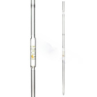 Eenmalige pipet, 5 ml, klasse AS, bruine schaalverdeling, met certificaat – ISO 648
