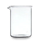 Lage maatbeker met tuit, 10 ml, borosilicaatglas (BORO 3.3), ISO 3819, DIN 12331