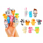Vingerpoppen 10 stuks dieren