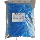 Omnitip pipetpunten, 100–1000 µl, 83 mm, blauw – 250 stuks, in zakje