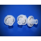 PTFE spuitfilter hydrofoob met GF voorfilter 13 mm, 0,45 µm