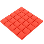 Akoestisch paneel meloenrood BLOK 50×50 cm dikte 5 cm