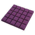 Akoestisch paneel paars BLOK 50×50 cm dikte 5 cm