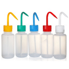 Druppelaar van LDPE met groene dop, 1000 ml, brede opening – GL38