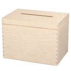 Houten doos 29x20x21cm doosje voor bruiloft enveloppen
