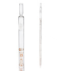 Multidimensionele pipet, 25 ml (0,10 ml), klasse AS, bruine schaal, met certificaat – GLASSCO, ISO 835