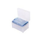 Statief voor AB TIP BOX pipetpuntjes, 100–1000 µl, blauw – 96 plaatsen