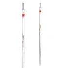 Multidimensionele pipet, 5 ml, klasse B, bruine schaal, "0" bovenaan