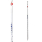 Meerdimensionale pipet, 1 ml (0,01 ml), klasse AS, blauwe schaal, met certificaat