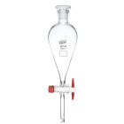 Kegelkolf Scheidings漏斗 Squibb, 50 ml, slijpstuk 19/26, PTFE kraan, borosilicaatglas (BORO 3.3)