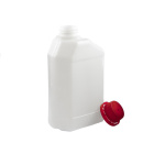 Fles 500ml HDPE rechthoekig met schroefdop